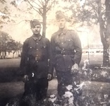Два солдата, Ужгород 1941, 6х9 см, фото №4