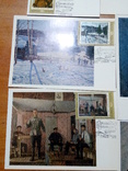 6 открыток с марками .Советская живопись.Спец гашение, фото №4