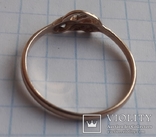 Золотое кольцо 1.29 грамм, фото №3