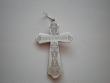  Крест серебро 925, фото №3