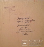 Орест Заборський, " Незнайомка ", 50х80, 1967, фото №3