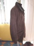 Большая фирменная кожаная мужская куртка TRAPPER Лот 515, photo number 8