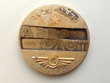 Памятная медаль Аэрофлот 50 лет., фото №3