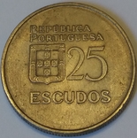 Португалія 25 ескудо, 1982, фото №2