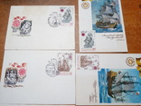5 конвертов и 5 открыток с марками.История флота.Спец гашение., фото №3
