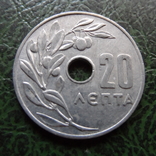 20 лепта  1966  Греция    ($6.2.1)~, фото №2