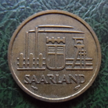 20  франков  1954  СААР  Германия    ($6.2.40)~, фото №3
