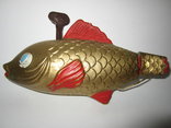 Золотая Рыбка заводная игрушка рабочая на восстановление СССР, фото №2