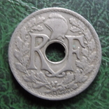 25  сантим  1920  Франция    ($6.3.28)~, фото №3