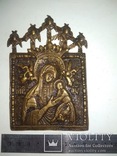 Икона Божией Матери Страстная 18-19 века, фото №5