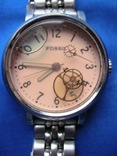  Часы Fossil, кварц с Японским механизмом Сorp. Epson с плавающими деталями в стекле., фото №3