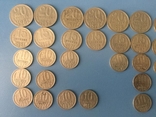 56 монет СССР-10коп. 15коп. 20коп. одним лотом, фото №3