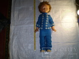 Кукла паричковая на резинках 65 см с клеймом ссср, фото №2