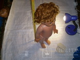 Кукла паричковая на резинках с клеймом 65 см голубоглазая, фото №8
