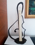 Скрипичный ключ ручной работы (чугунный), фото №3