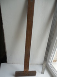 Деревянный старый измерительный инструмент, фото №4