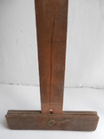 Деревянный старый измерительный инструмент, фото №5