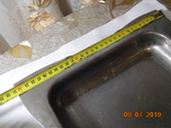 Лоток ссср с нержавейки не магнит 2 мм. 1 кг. 140грм., фото №5