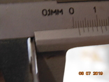 Лоток ссср с нержавейки не магнит 2 мм. 1 кг. 140грм., фото №7