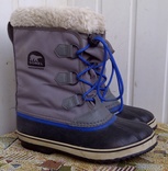 Зимние термо ботинки SOREL Waterproof 25 см, фото №2