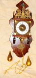 Старинные настенные часы с атлантом. Голландия, фото №4