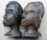 Статуэтки Африканская пара , Черное дерево, фото №12