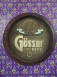 Наружная пивная реклама bier gosser с этикеткой, фото №2