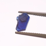 Мадагаскарский не облагороженный кристалл сапфира royal blue 1.60ct 8х5х2мм, фото №5