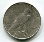 Мирный доллар 1922 г. Серебро., фото №3