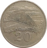 Зимбабве 20 центов 1989, фото №2