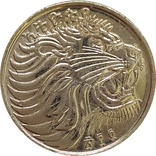 Эфиопия 25 центов 2012, фото №3