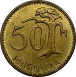 Финляндия. 50 марок 1956 г., фото №2