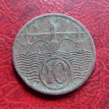 10  геллеров  1930  Чехословакия    ($7.1.13)~, фото №2