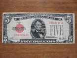 5 долларов 1928 года, фото №2