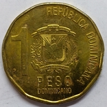 Доминиканская Республика 1 песо-2017, фото №3