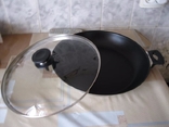  Сковородка с крышкой диметр 30 см новая, фото №3