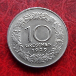 10  грош 1929  Австрия   ($7.3.19)~, фото №2