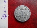 1 франк  1944  Франция   ($7.4.10)~, фото №4