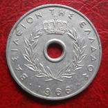 10 лепта  1966  Греция     ($7.4.17)~, фото №3