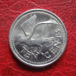 10 центов  2007 Барбадос     ($7.4.20)~, фото №2