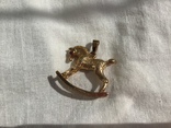 Wisiorek ze złota próby 375 z rubinami.Anglia, waga 6,4 g., numer zdjęcia 4