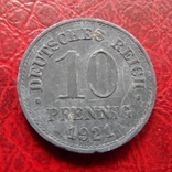 10 пфеннигов 1921  Германия   ($5.5.9)~, фото №2