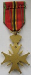 Крест '' Национальной федерации фронтовиков 1914- 1918, 1940 -1945,'' Бельгия, фото №3