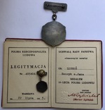 Медаль с фрачником 10 Лет Народной Польши, фото №4