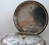 1860-е Часы швейцарские карманные Boutte серебро 84 пр., фото №9