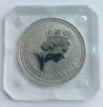 100 $ 1990 год Австралия «Коала» платина 31,1 грамм 999,5’, фото №3