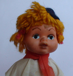 Кукла немецкая ГДР Пионерка., фото №3