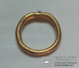 Кольцо АU с камешком, фото №2