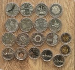 Повний річний набір монет 2012 р. (19шт) Полный годовой набор монет Украины 2012 г. (19шт), фото №6