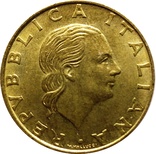 Италия 200 лир, 1994 180 лет карабинерам, фото №3
